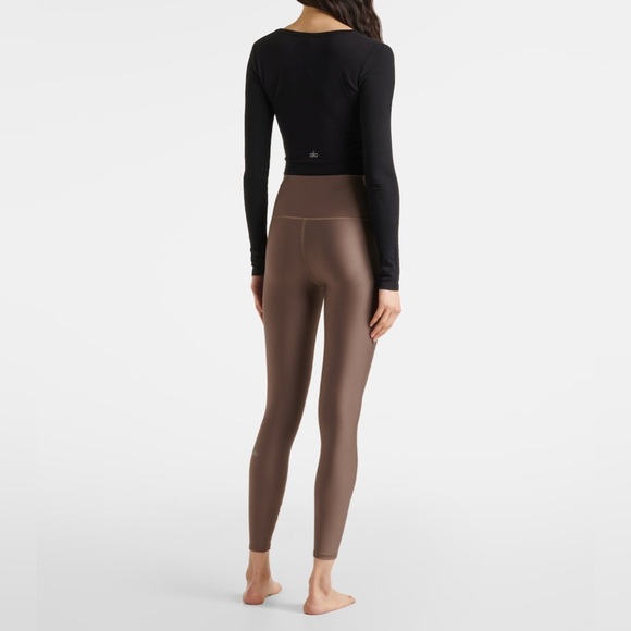 Alo Airlift High Waist Legging Light Brown Size Small - Picture 2 of 5
